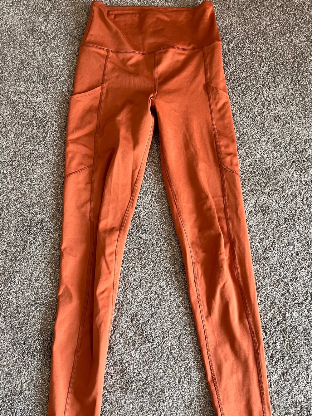 Women’s American Eagle-  High-Waist Rust Orange Leggings
